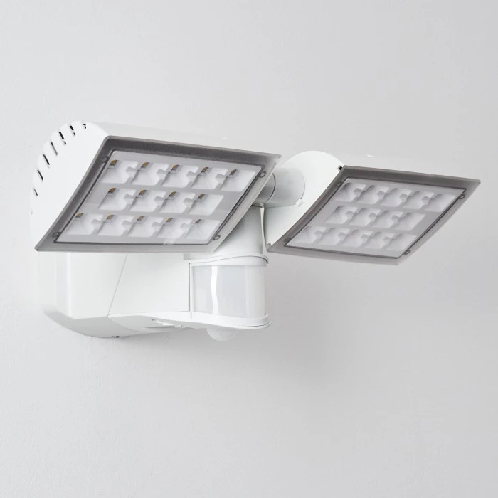 Hofstein Loit Aussenwandleuchte LED Weiß, 2-flammig, Bewegungsmelder 20 Hofstein Loit Aussenwandleuchte LED Weiß, 2-flammig, Bewegungsmelder – Bild 20