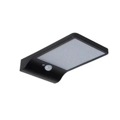 Lucide BASIC Solar-Außenwandleuchte LED Schwarz, 1-flammig, Bewegungsmelder 8 Lucide BASIC Solar-Außenwandleuchte LED Schwarz, 1-flammig, Bewegungsmelder -Außenleuchten Verkaufe lucide basic solar aussenwandleuchte 22862 04 30 2