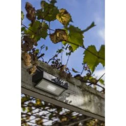 Lutec Lampen Lutec ARROW Solar-Au&szlig;enwandleuchte LED Anthrazit, 1-flammig, Bewegungsmelder -Außenleuchten Verkaufe lutec arrow solar aussenwandleuchte 6910601335 do1 3