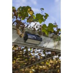 Lutec Lampen Lutec ARROW Solar-Au&szlig;enwandleuchte LED Anthrazit, 1-flammig, Bewegungsmelder -Außenleuchten Verkaufe lutec arrow solar aussenwandleuchte 6910601335 do1 4