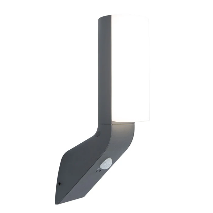 Lutec Lampen Lutec BATI Aussenwandleuchte LED Anthrazit, 1-flammig, Bewegungsmelder 1 Lutec Lampen Lutec BATI Aussenwandleuchte LED Anthrazit, 1-flammig, Bewegungsmelder