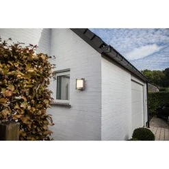 Lutec Lampen Lutec FARELL Aussenwandleuchte LED Anthrazit, 1-flammig, Bewegungsmelder -Außenleuchten Verkaufe lutec farell aussenwandleuchte 5194802001 5