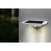 Lutec Lampen Lutec GHOST SOLAR Aussenwandleuchte LED Silber, 1-flammig, Bewegungsmelder