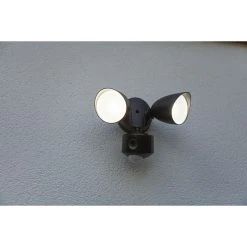 Lutec Lampen DRACO Au&szlig;enwandleuchte LED Schwarz, 1-flammig, Bewegungsmelder -Außenleuchten Verkaufe lutec lampen draco aussenwandleuchte 7622220012 12