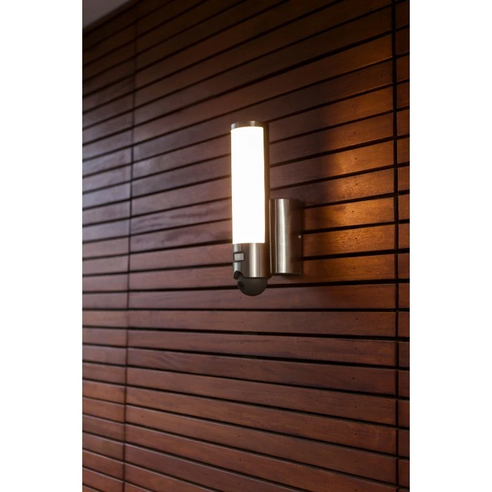 Lutec Lampen ELARA Außenwandleuchte LED Edelstahl, 1-flammig, Bewegungsmelder 11 Lutec Lampen ELARA Außenwandleuchte LED Edelstahl, 1-flammig, Bewegungsmelder – Bild 11