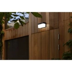 Lutec Lampen FRAN Au&szlig;enwandleuchte LED Schwarz, 1-flammig, Bewegungsmelder -Außenleuchten Verkaufe lutec lampen fran aussenwandleuchte 6941502330 2