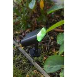 Lutec Lampen GINBO Gartenstrahler LED Schwarz, 1-flammig, Bewegungsmelder, Farbwechsler -Außenleuchten Verkaufe lutec lampen ginbo gartenstrahler 6938405330 2