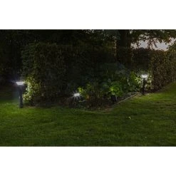 Lutec Lampen KARLO Wegeleuchte LED Schwarz, 1-flammig, Bewegungsmelder, Farbwechsler -Außenleuchten Verkaufe lutec lampen karlo wegeleuchte 6935802012 17