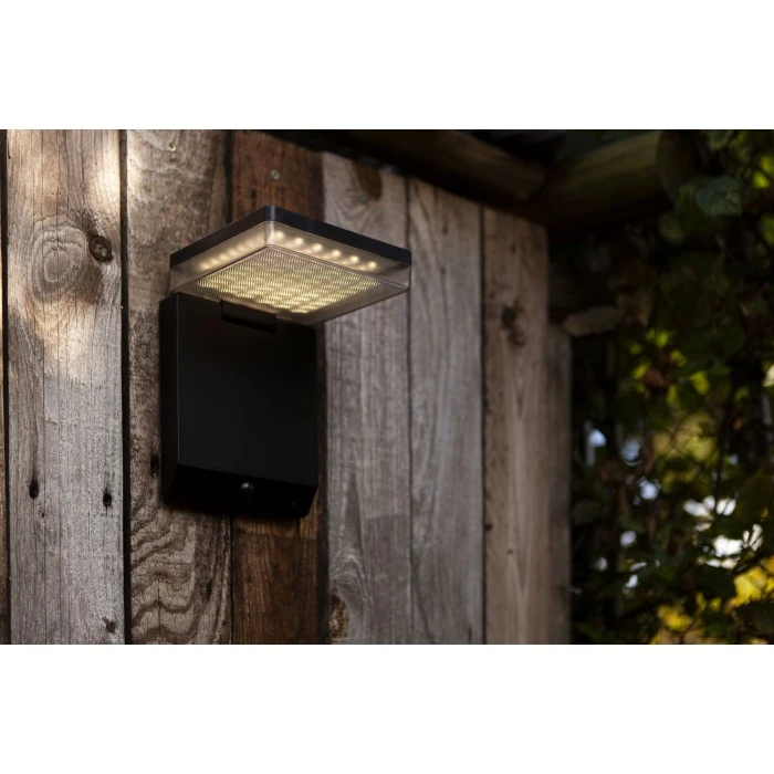 Lutec Lampen MOZE Außenwandleuchte LED Schwarz, 1-flammig, Bewegungsmelder 5 Lutec Lampen MOZE Außenwandleuchte LED Schwarz, 1-flammig, Bewegungsmelder – Bild 5