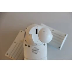 Lutec Lampen Lutec LIBRA CAM Aussenwandleuchte LED Wei&szlig;, 1-flammig, Bewegungsmelder -Außenleuchten Verkaufe lutec libra cam aussenwandleuchte 7632401053 do2 12