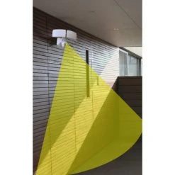 Lutec Lampen Lutec LIBRA CAM Aussenwandleuchte LED Wei&szlig;, 1-flammig, Bewegungsmelder -Außenleuchten Verkaufe lutec libra cam aussenwandleuchte 7632401053 do2 5