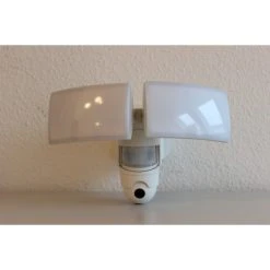 Lutec Lampen Lutec LIBRA CAM Aussenwandleuchte LED Wei&szlig;, 1-flammig, Bewegungsmelder -Außenleuchten Verkaufe lutec libra cam aussenwandleuchte 7632401053 do2 6