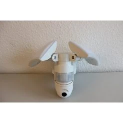 Lutec Lampen Lutec LIBRA CAM Aussenwandleuchte LED Wei&szlig;, 1-flammig, Bewegungsmelder -Außenleuchten Verkaufe lutec libra cam aussenwandleuchte 7632401053 do2 8