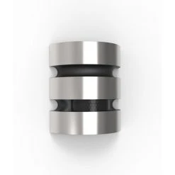 Lutec Lampen Lutec MAYA Aussenwandleuchte LED Edelstahl, 1-flammig, Bewegungsmelder