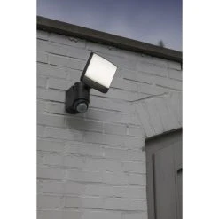 Lutec Lampen Lutec SUNSHINE Solar-Au&szlig;enwandleuchte LED Anthrazit, 1-flammig, Bewegungsmelder -Außenleuchten Verkaufe lutec sunshine solar aussenwandleuchte 6925601345 do1 2