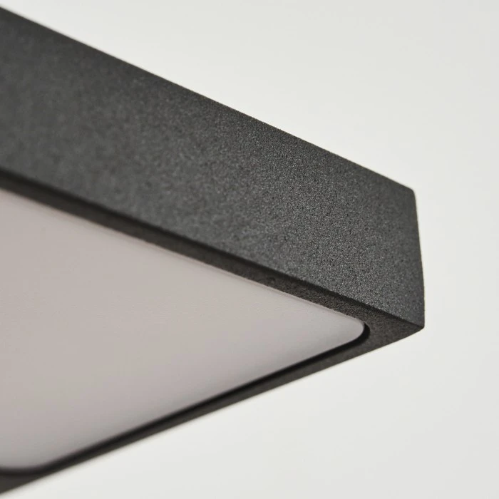 Hofstein Lyckan Außenwandleuchte LED Schwarz, 1-flammig, Bewegungsmelder 3 Hofstein Lyckan Außenwandleuchte LED Schwarz, 1-flammig, Bewegungsmelder – Bild 3