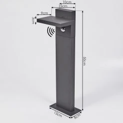 Hofstein Lyckan Wegeleuchte LED Anthrazit, 1-flammig, Bewegungsmelder -Außenleuchten Verkaufe lyckan wegeleuchte h3447093 3