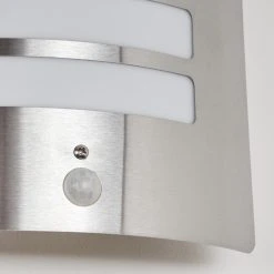 Hofstein Maleny Au&szlig;enwandleuchte Edelstahl, 1-flammig, Bewegungsmelder -Außenleuchten Verkaufe maleny aussenwandleuchte h3606797 5