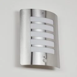 Hofstein Maleny Au&szlig;enwandleuchte Edelstahl, 1-flammig, Bewegungsmelder -Außenleuchten Verkaufe maleny aussenwandleuchte h3606797 7