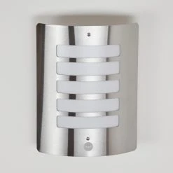 Hofstein Maleny Au&szlig;enwandleuchte Edelstahl, 1-flammig, Bewegungsmelder -Außenleuchten Verkaufe maleny aussenwandleuchte h3606797 9