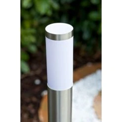 Massive myGarden UTRECHT Wegeleuchte Edelstahl, Wei&szlig;, 1-flammig, Bewegungsmelder -Außenleuchten Verkaufe massive mygarden utrecht wegeleuchte 19120147 do1 2