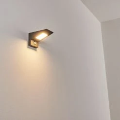 Hofstein Matlava Außenwandleuchte LED Anthrazit, Weiß, 1-flammig, Bewegungsmelder 20 Hofstein Matlava Außenwandleuchte LED Anthrazit, Weiß, 1-flammig, Bewegungsmelder -Außenleuchten Verkaufe matlava aussenwandleuchte h3393208 7