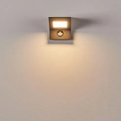 Hofstein Matlava Außenwandleuchte LED Anthrazit, Weiß, 1-flammig, Bewegungsmelder 21 Hofstein Matlava Außenwandleuchte LED Anthrazit, Weiß, 1-flammig, Bewegungsmelder -Außenleuchten Verkaufe matlava aussenwandleuchte h3393208 8