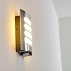 Hofstein Meja Au&szlig;enwandleuchte LED Anthrazit, 1-flammig, Bewegungsmelder -Außenleuchten Verkaufe meja aussenwandleuchte h3302323 do1 11