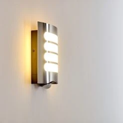 Hofstein Meja Au&szlig;enwandleuchte LED Anthrazit, 1-flammig, Bewegungsmelder -Außenleuchten Verkaufe meja aussenwandleuchte h3302323 do1 9