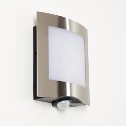 Hofstein Meja Au&szlig;enwandleuchte LED Anthrazit, 1-flammig, Bewegungsmelder -Außenleuchten Verkaufe meja aussenwandleuchte h3302347 do1 12