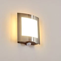 Hofstein Meja Au&szlig;enwandleuchte LED Anthrazit, 1-flammig, Bewegungsmelder -Außenleuchten Verkaufe meja aussenwandleuchte h3302347 do1 13