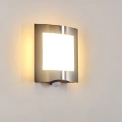 Hofstein Meja Au&szlig;enwandleuchte LED Anthrazit, 1-flammig, Bewegungsmelder -Außenleuchten Verkaufe meja aussenwandleuchte h3302347 do1 2