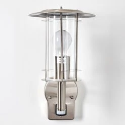 Hofstein Mulo Au&szlig;enwandleuchte Edelstahl, 1-flammig, Bewegungsmelder -Außenleuchten Verkaufe mulo aussenwandleuchte h3024003 11