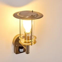 Hofstein Mulo Au&szlig;enwandleuchte Edelstahl, 1-flammig, Bewegungsmelder -Außenleuchten Verkaufe mulo aussenwandleuchte h3024003 9