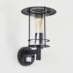 Hofstein Mulo Au&szlig;enwandleuchte Schwarz, 1-flammig, Bewegungsmelder -Außenleuchten Verkaufe mulo aussenwandleuchte h3442388 7