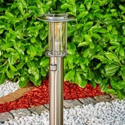 Hofstein Mulo Wegeleuchte Edelstahl, 1-flammig, Bewegungsmelder -Außenleuchten Verkaufe mulo wegeleuchte h3291764 do1 4