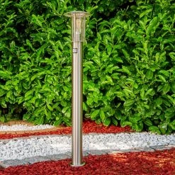 Hofstein Mulo Wegeleuchte Edelstahl, 1-flammig, Bewegungsmelder -Außenleuchten Verkaufe mulo wegeleuchte h3291764 do1 6