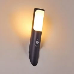 Hofstein Nalmaibr&uuml;ck Au&szlig;enwandleuchte Anthrazit, 1-flammig, Bewegungsmelder -Außenleuchten Verkaufe nalmaibrueck aussenwandleuchte h3291276 do1 17