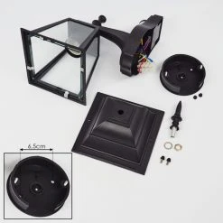 Hofstein Naofe Au&szlig;enwandleuchte Schwarz, 1-flammig, Bewegungsmelder -Außenleuchten Verkaufe naofe aussenwandleuchte h3536445 4