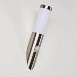 Hofstein Norburg Au&szlig;enwandleuchte Edelstahl, 1-flammig, Bewegungsmelder -Außenleuchten Verkaufe norburg aussenwandleuchte h3291313 do1 15