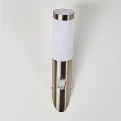 Hofstein Norburg Au&szlig;enwandleuchte Edelstahl, 1-flammig, Bewegungsmelder -Außenleuchten Verkaufe norburg aussenwandleuchte h3291313 do1 16