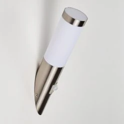 Hofstein Norburg Au&szlig;enwandleuchte Edelstahl, 1-flammig, Bewegungsmelder -Außenleuchten Verkaufe norburg aussenwandleuchte h3291313 do1 5