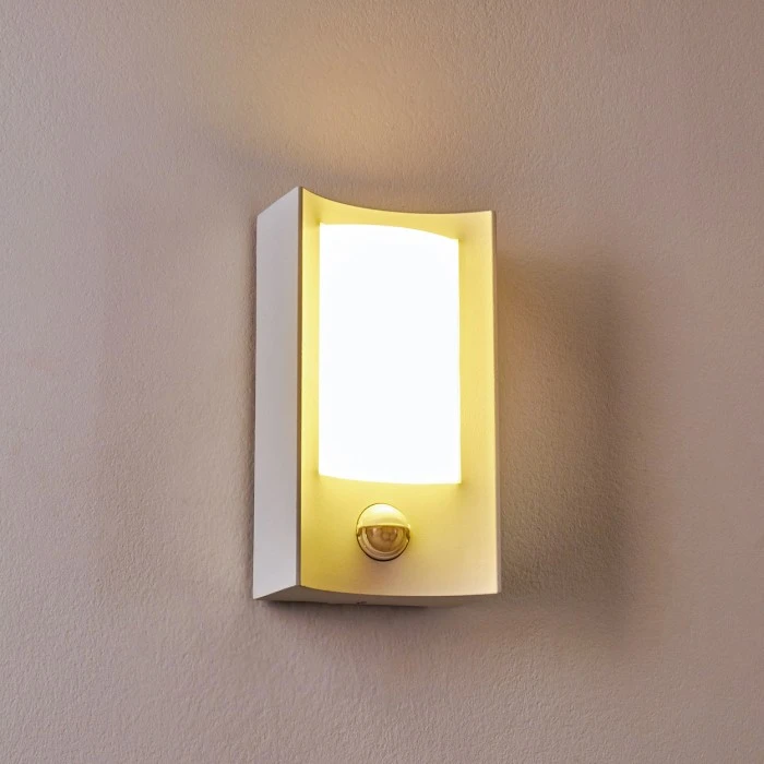 Hofstein Nordkapp Außenwandleuchte LED Weiß, 1-flammig, Bewegungsmelder 11 Hofstein Nordkapp Außenwandleuchte LED Weiß, 1-flammig, Bewegungsmelder – Bild 11