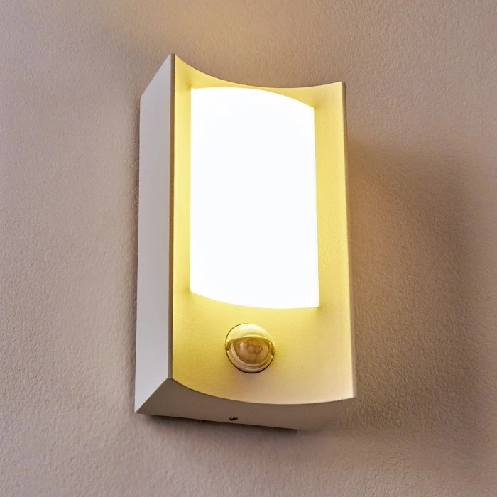 Hofstein Nordkapp Außenwandleuchte LED Weiß, 1-flammig, Bewegungsmelder 12 Hofstein Nordkapp Außenwandleuchte LED Weiß, 1-flammig, Bewegungsmelder – Bild 12