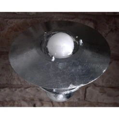 Nordlux AGGER Au&szlig;enwandleuchte Verzinkt, 1-flammig, Bewegungsmelder -Außenleuchten Verkaufe nordlux agger aussenwandleuchte 74501031 5