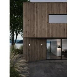 Nordlux Nestor Au&szlig;enwandleuchte LED Schwarz, 1-flammig, Bewegungsmelder -Außenleuchten Verkaufe nordlux nestor aussenwandleuchte 49051503 4