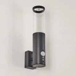 Hofstein Noreaz Au&szlig;enwandleuchte LED Anthrazit, 1-flammig, Bewegungsmelder -Außenleuchten Verkaufe noreaz aussenwandleuchte h3299524 do1 16