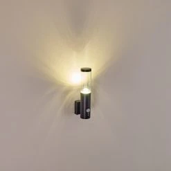 Hofstein Noreaz Au&szlig;enwandleuchte LED Anthrazit, 1-flammig, Bewegungsmelder -Außenleuchten Verkaufe noreaz aussenwandleuchte h3299524 do1 6