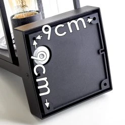 Hofstein Palanga Au&szlig;enwandleuchte Schwarz, 1-flammig, Bewegungsmelder -Außenleuchten Verkaufe palanga aussenwandleuchte h3325001 20