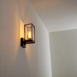 Hofstein Palanga Au&szlig;enwandleuchte Schwarz, 1-flammig, Bewegungsmelder -Außenleuchten Verkaufe palanga aussenwandleuchte h3325001 9